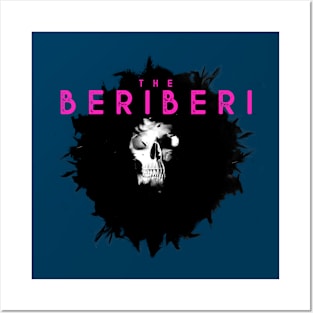 BERiBERi album skull Posters and Art